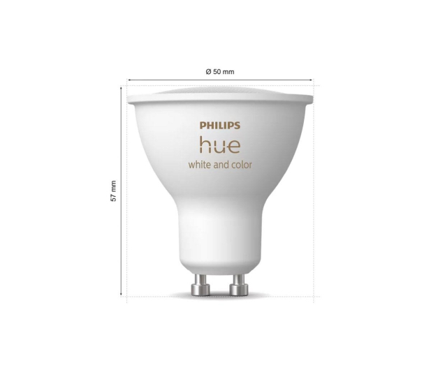 Philips Hue zestaw startowy: 3 żarówki GU10 White Color Ambiance + regul - 1490242 - zdjęcie 4